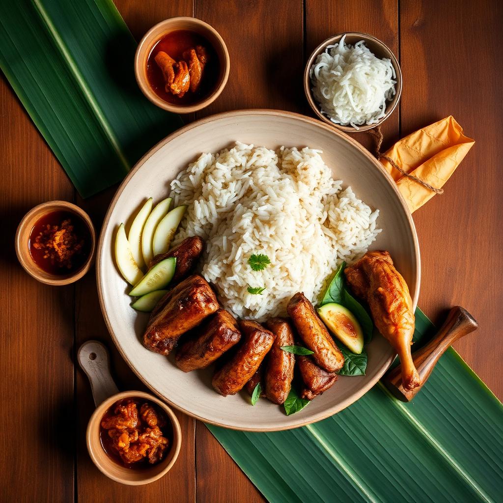 Nasi campur Bali
