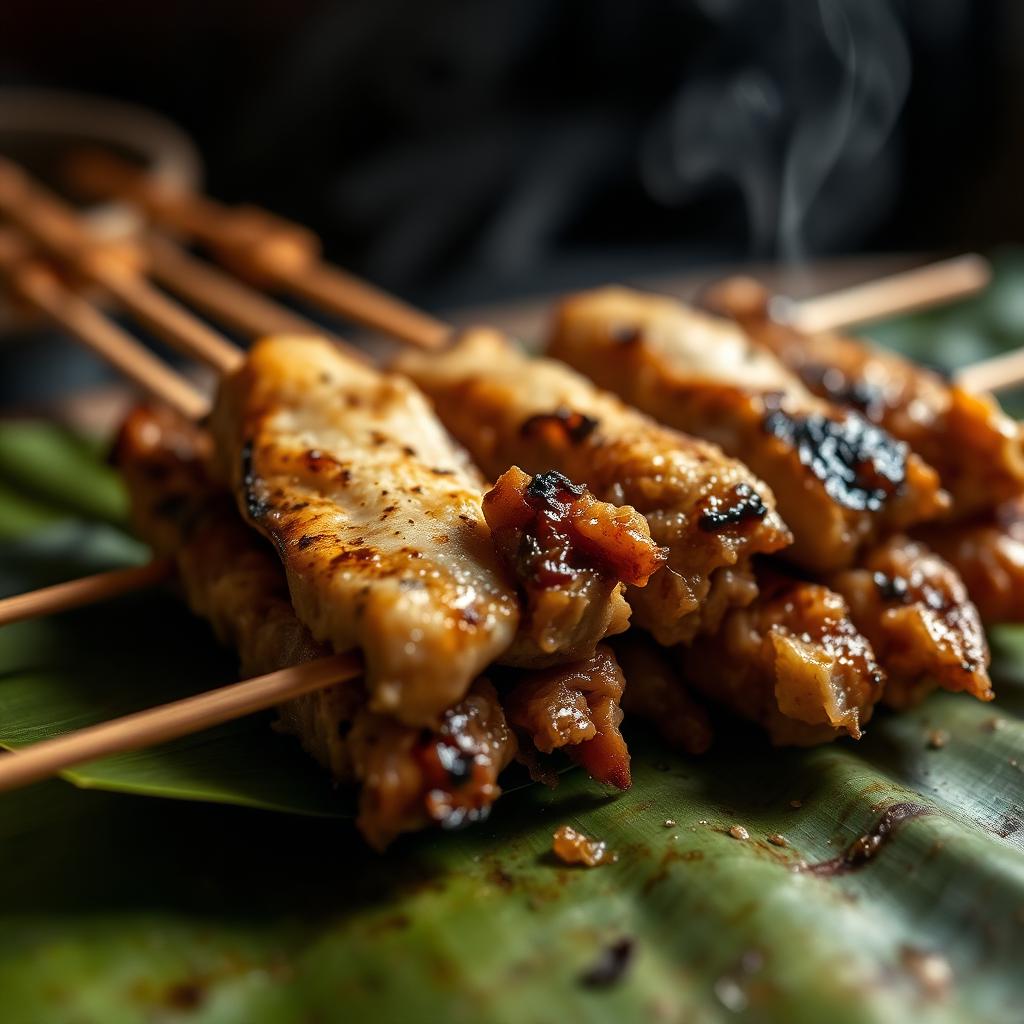 Sate lilit dipanggang